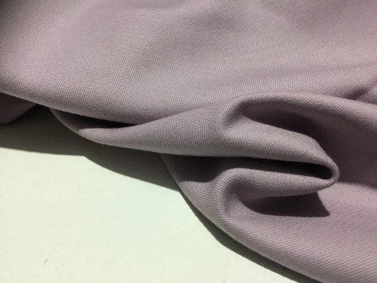 NEW High Class Lilac Heavy Wool Twill Fabric