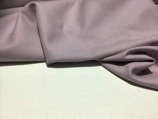 NEW High Class Lilac Heavy Wool Twill Fabric