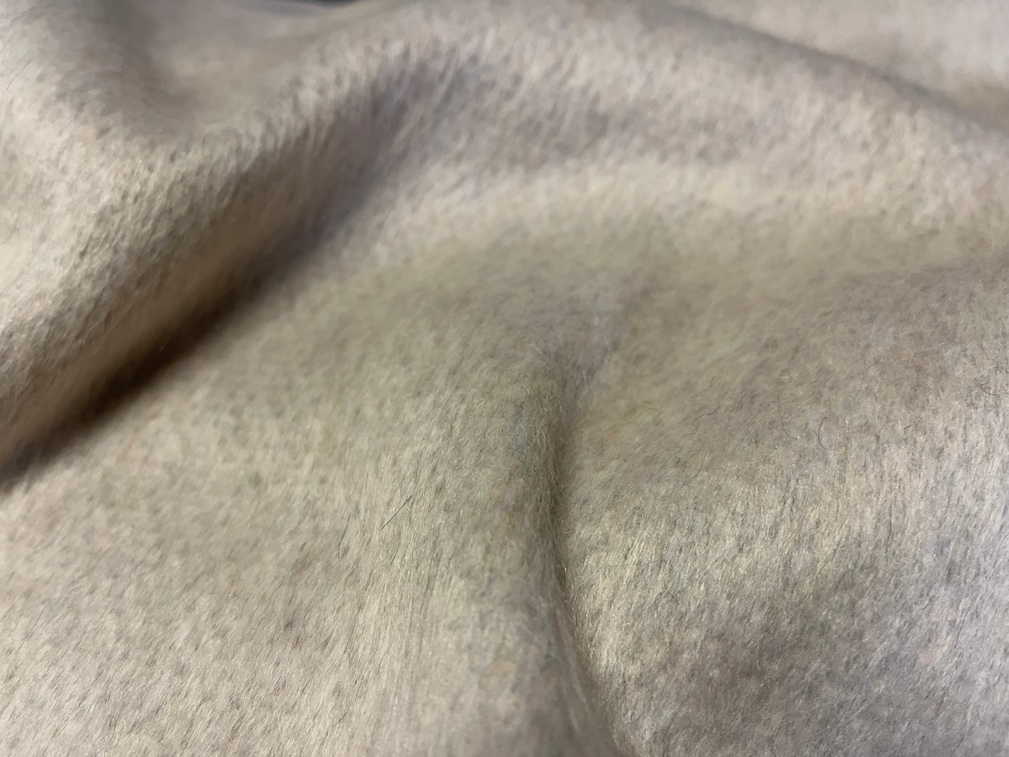 NEW High Class Ivory Cream Mohair Wool Fabric