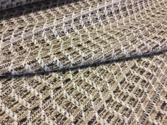 NEW High Class Shiny Wool Boucle Fabric