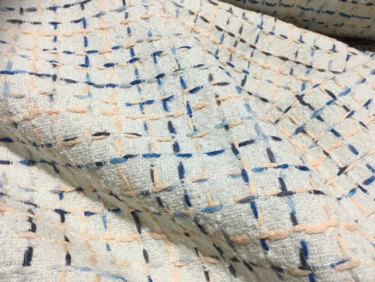 NEW High Class Wool Boucle Tweed Fabric