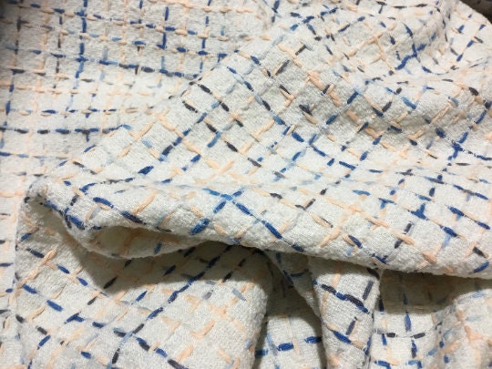 NEW High Class Wool Boucle Tweed Fabric