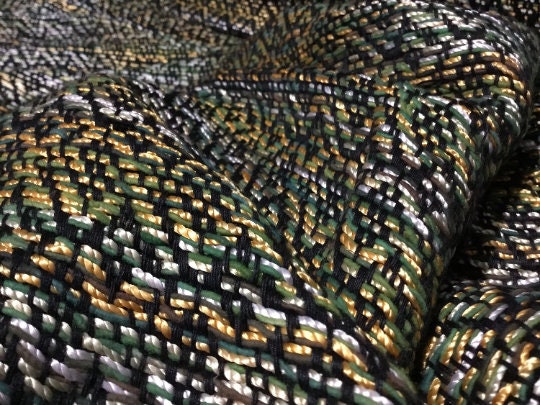 NEW High Class Couture Heavy Tweed Boucle Fabric