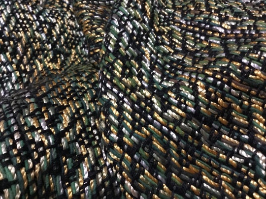 NEW High Class Couture Heavy Tweed Boucle Fabric