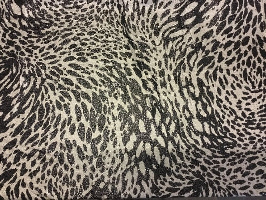 NEW High Class 100% Pure Silk Silver Lurex Fabric