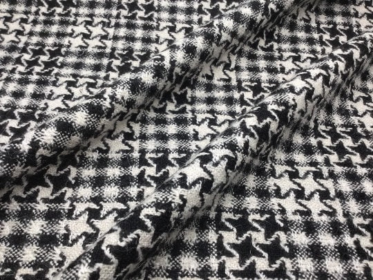 NEW High Class Wool Tweed Boucle Lurex Fabric