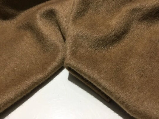 NEW High Class Italian Camel Mohair Wool Fabric Made In Italy