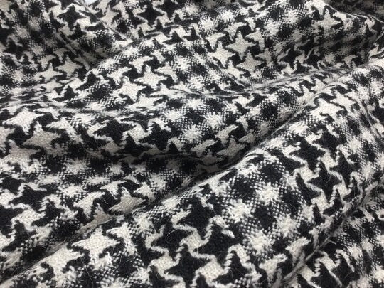 NEW High Class Wool Tweed Boucle Lurex Fabric