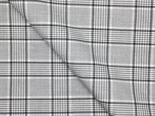 NEW High Class Wool Check Suiting Made In England Fabric by Joseph H. Clissold