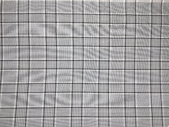 NEW High Class Wool Check Suiting Made In England Fabric by Joseph H. Clissold