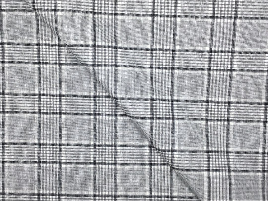 NEW High Class Wool Check Suiting Made In England Fabric by Joseph H. Clissold