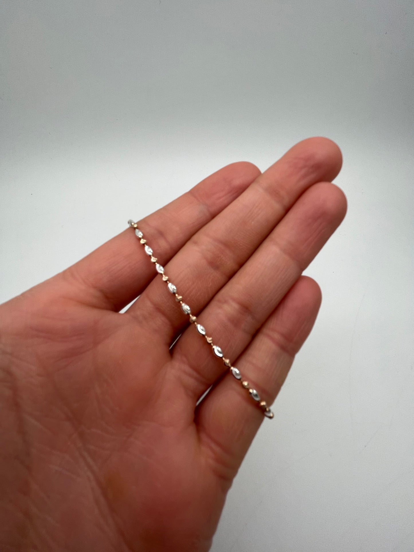 NEW 925 Silver Rose Gold Plated Bracelet For Women (Please Read Description)