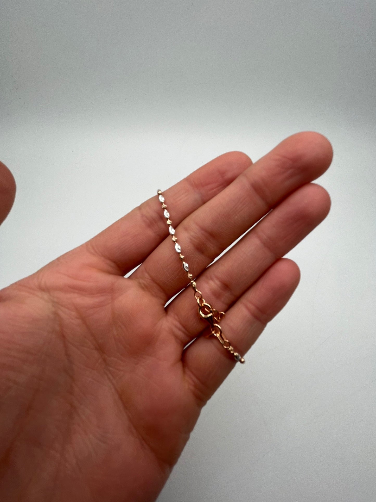 NEW 925 Silver Rose Gold Plated Bracelet For Women (Please Read Description)