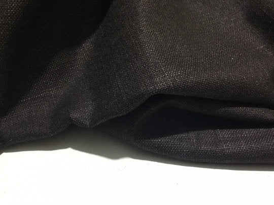 NEW High Class Dark Brown Linen Fabric