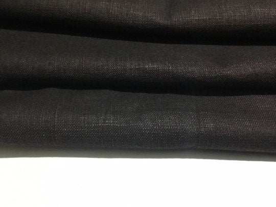 NEW High Class Dark Brown Linen Fabric