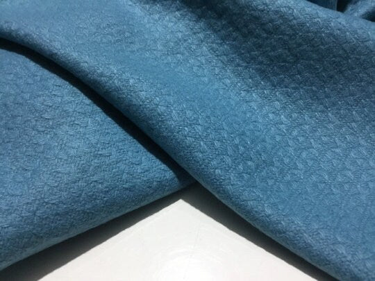 NEW Haute Italian Wool Boucle Fabric Made In Italy