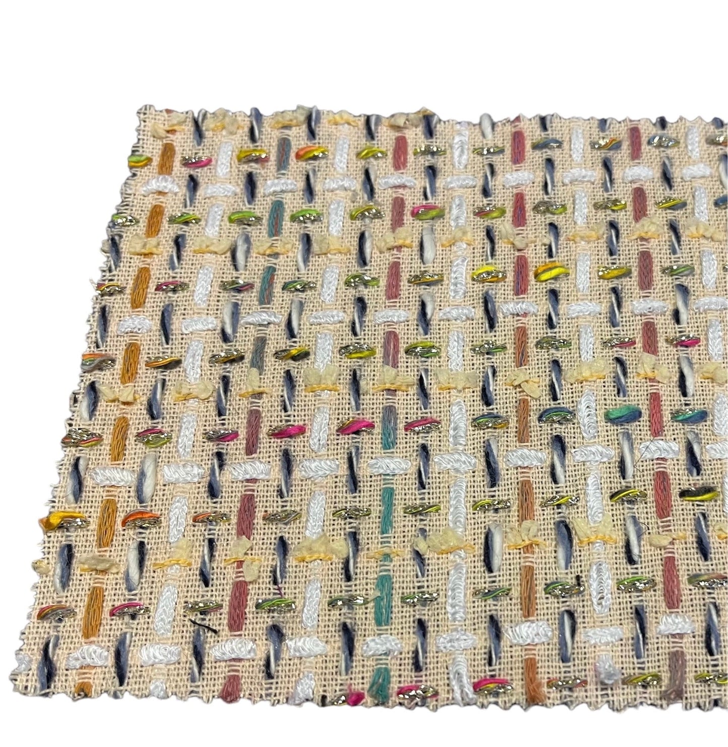 NEW High Class Couture Tweed Boucle Fabric (Read Description)