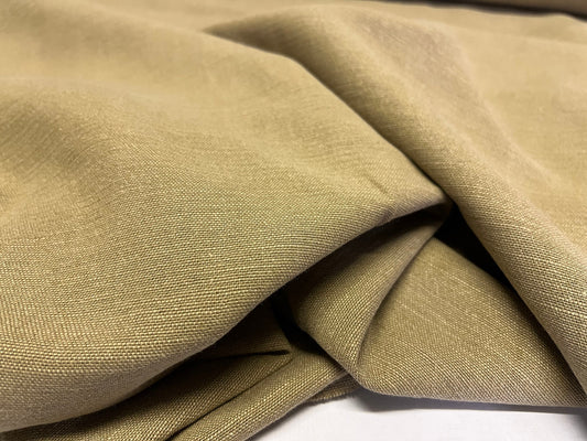 NEW High Class Beige 100% Linen Fabric