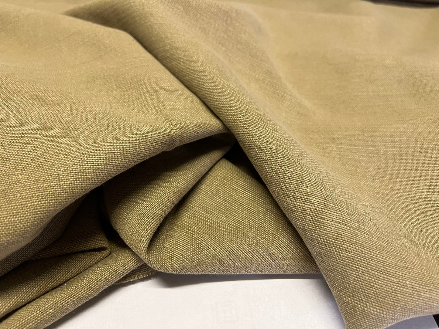 NEW High Class Beige 100% Linen Fabric