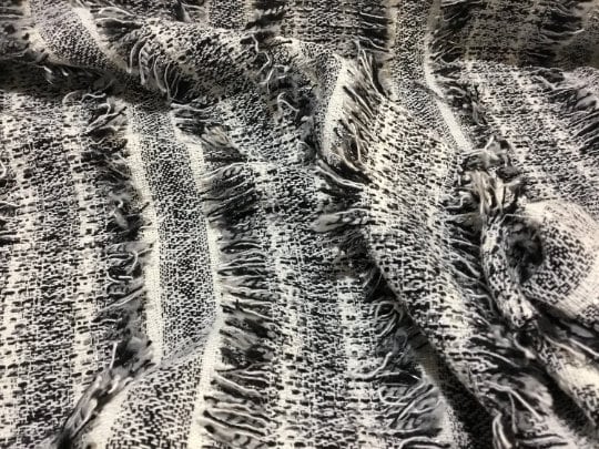 NEW High Class Tweed Eyelash Boucle Lurex Fabric