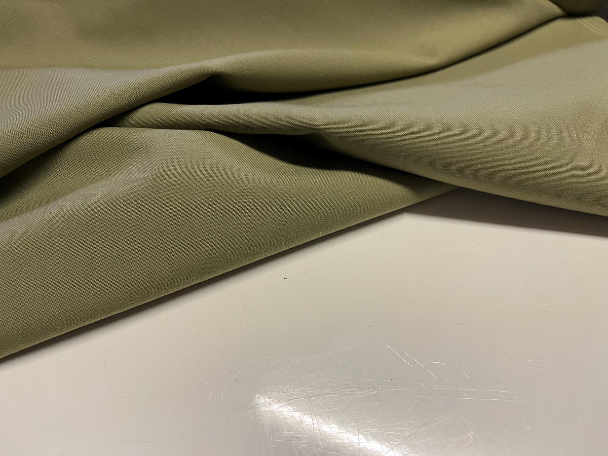 NEW High Class Khaki Olive Green Suiting Fabric