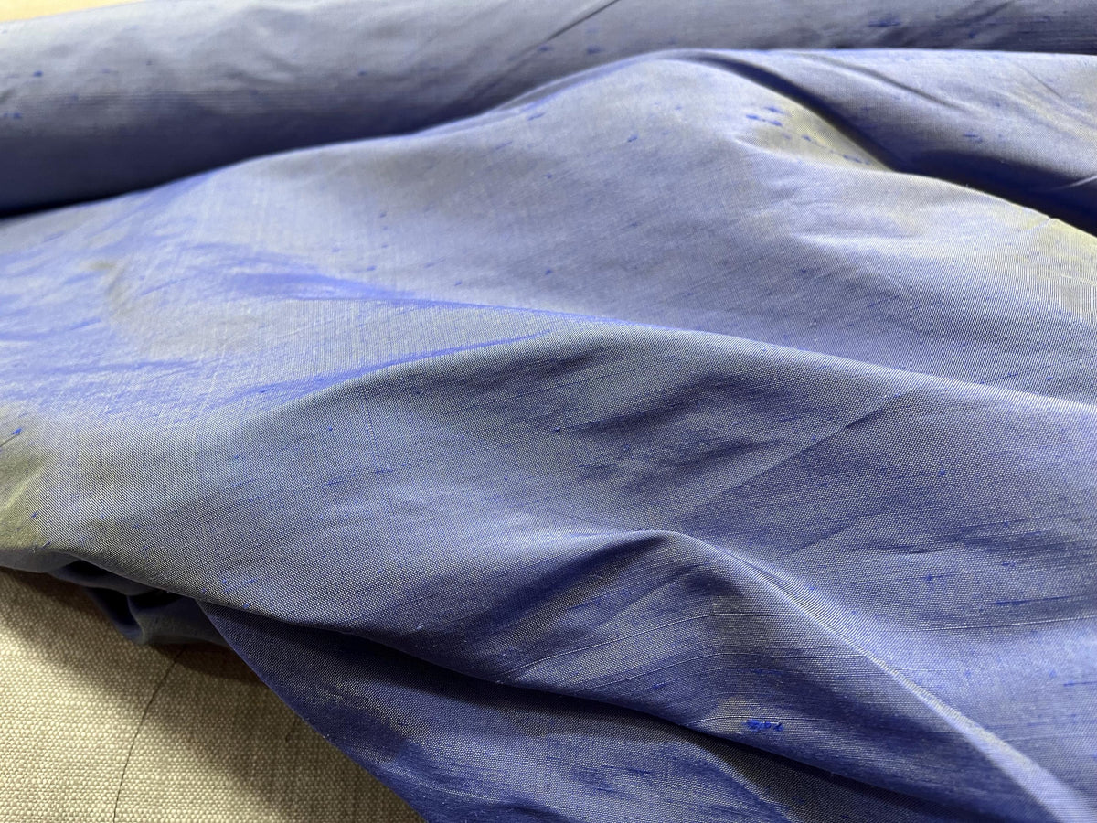 NEW High Class Two Tone 100% Silk Slub Dupion Fabric (Read Description)