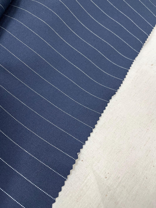 NEW High Class Westminster Collection All Wool Stripe Suiting Fabric (New Collection) (Please See Description)