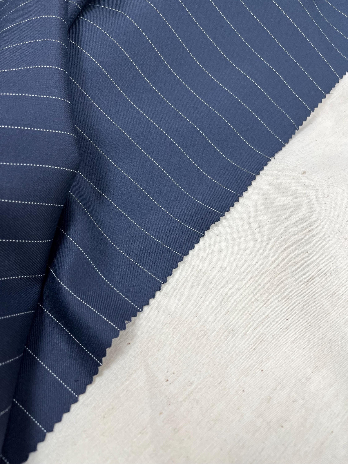 NEW High Class Westminster Collection All Wool Stripe Suiting Fabric (New Collection) (Please See Description)