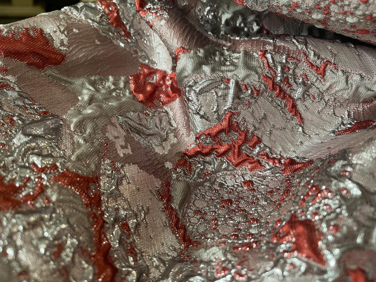 NEW High Class Brocade Cloque Lurex Fabric
