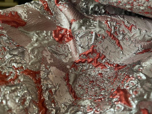 NEW High Class Brocade Cloque Lurex Fabric