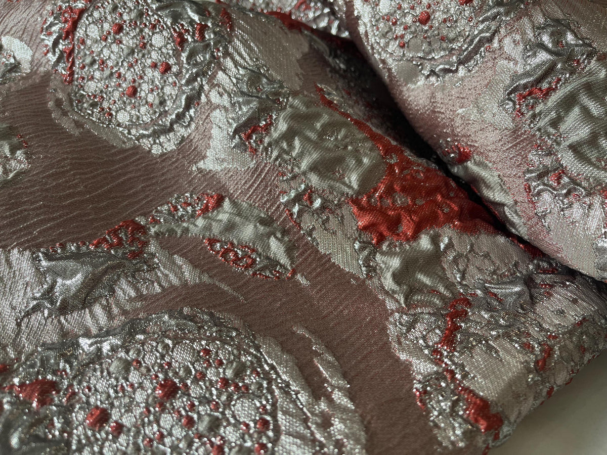 NEW High Class Brocade Cloque Lurex Fabric