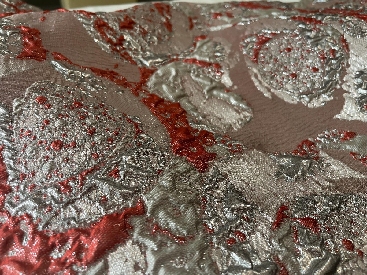 NEW High Class Brocade Cloque Lurex Fabric