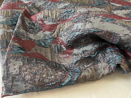 NEW High Class Brocade Cloque Lurex Fabric