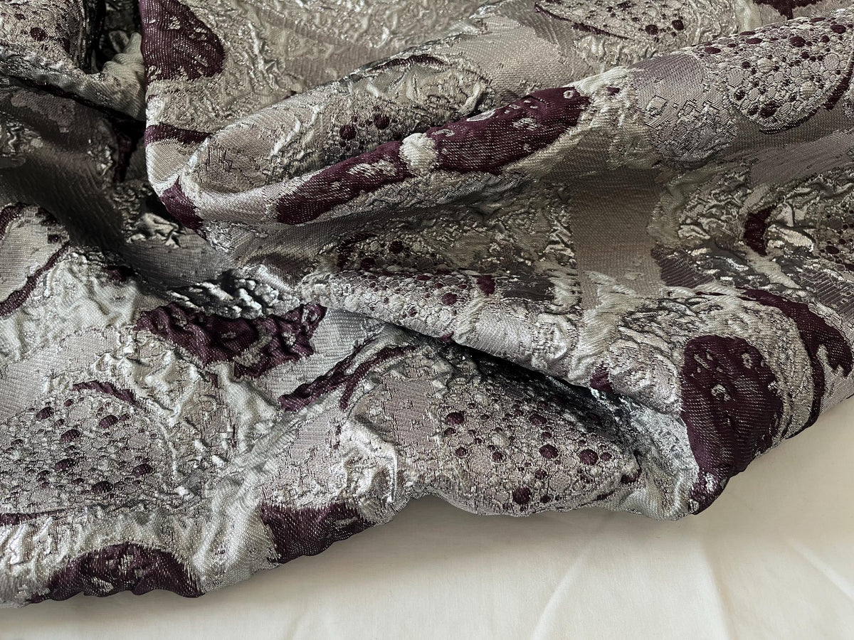 NEW High Class Brocade Cloque Lurex Fabric