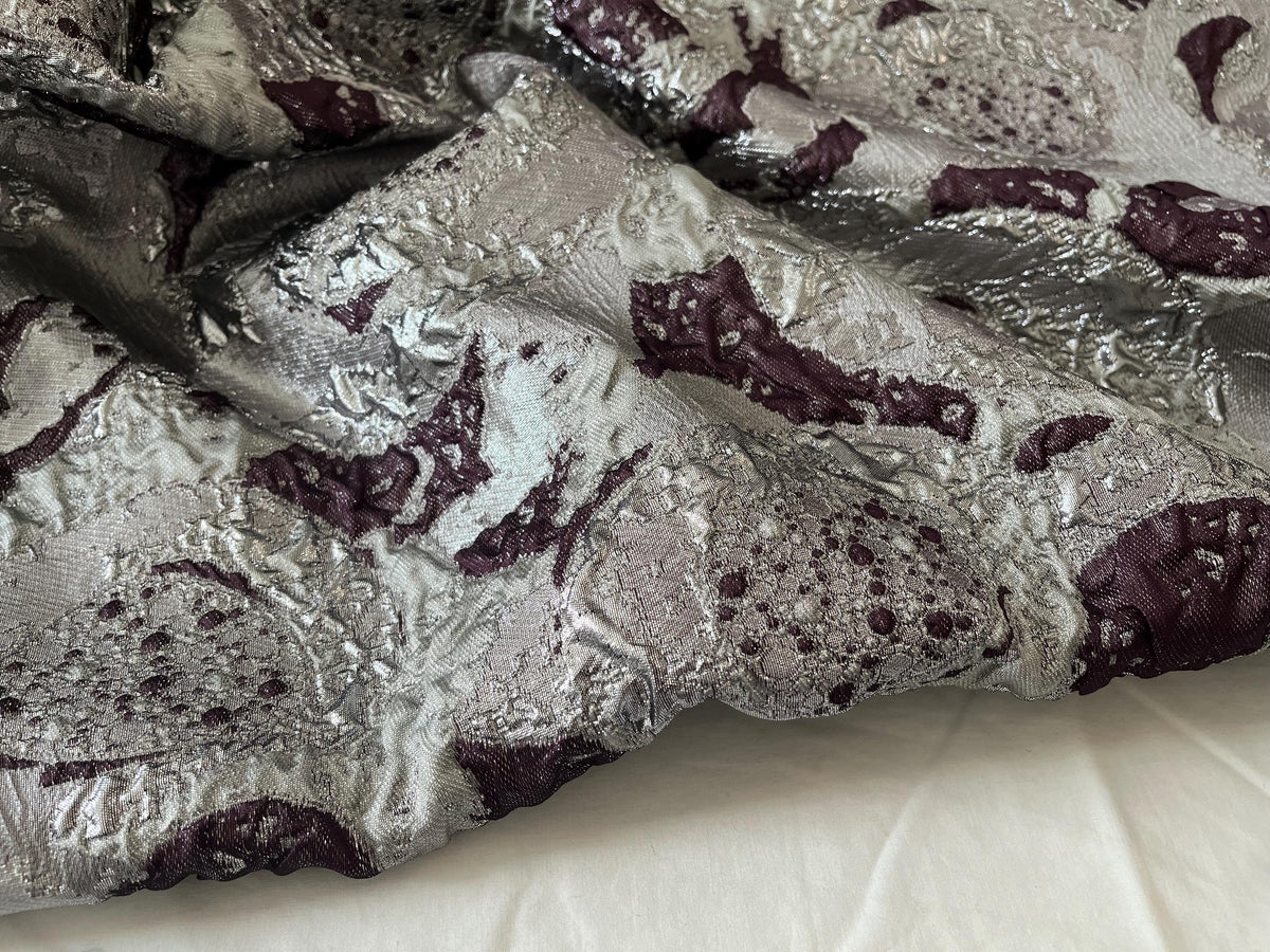 NEW High Class Brocade Cloque Lurex Fabric