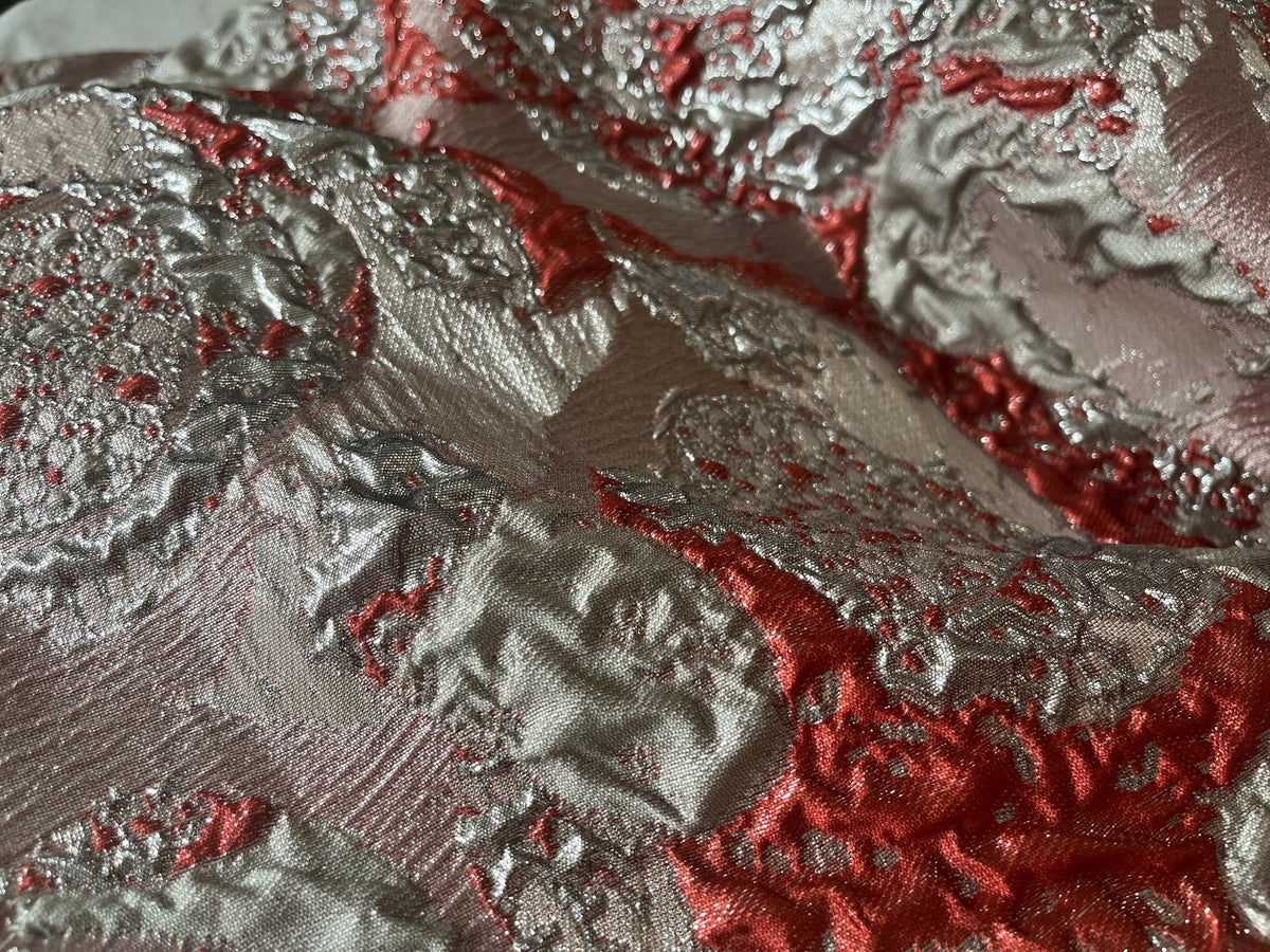NEW High Class Brocade Cloque Lurex Fabric