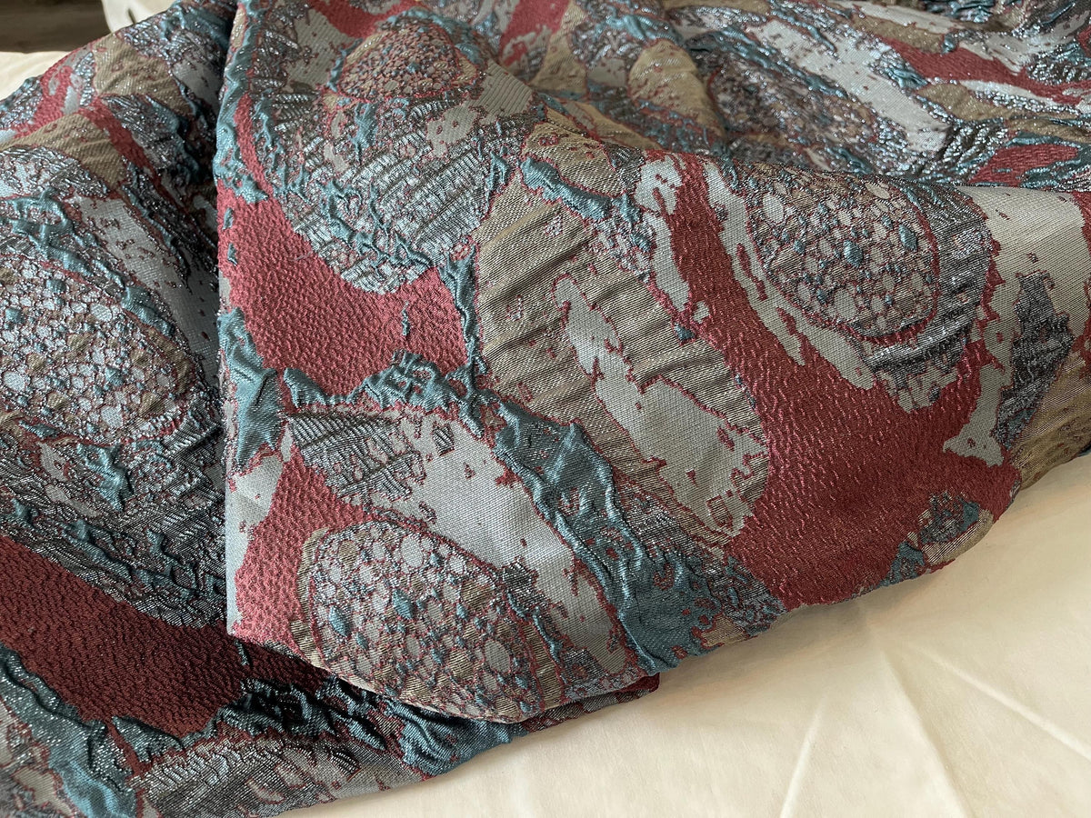 NEW High Class Brocade Cloque Lurex Fabric