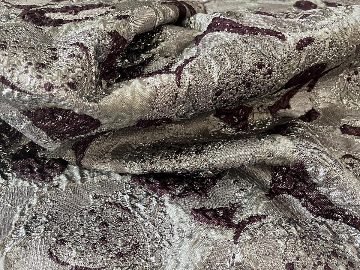 NEW High Class Brocade Cloque Lurex Fabric