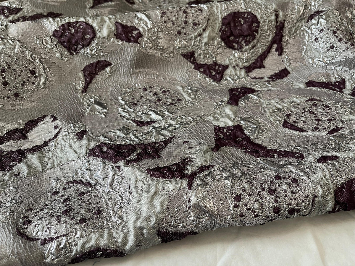 NEW High Class Brocade Cloque Lurex Fabric