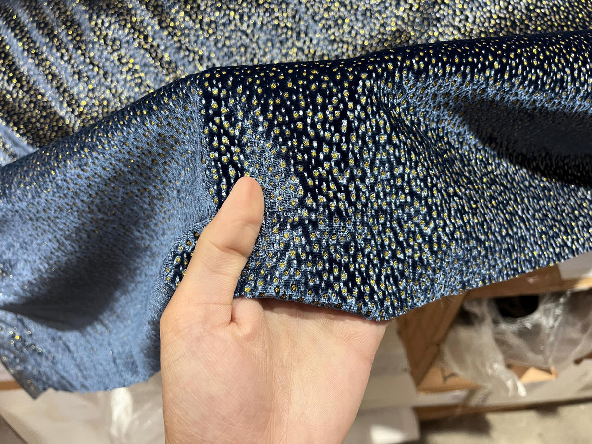 NEW High Class Metallic Viscose Silk Velvet Fabric