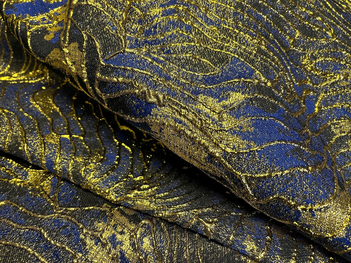 NEW High Class Brocade Cloque Lurex Fabric