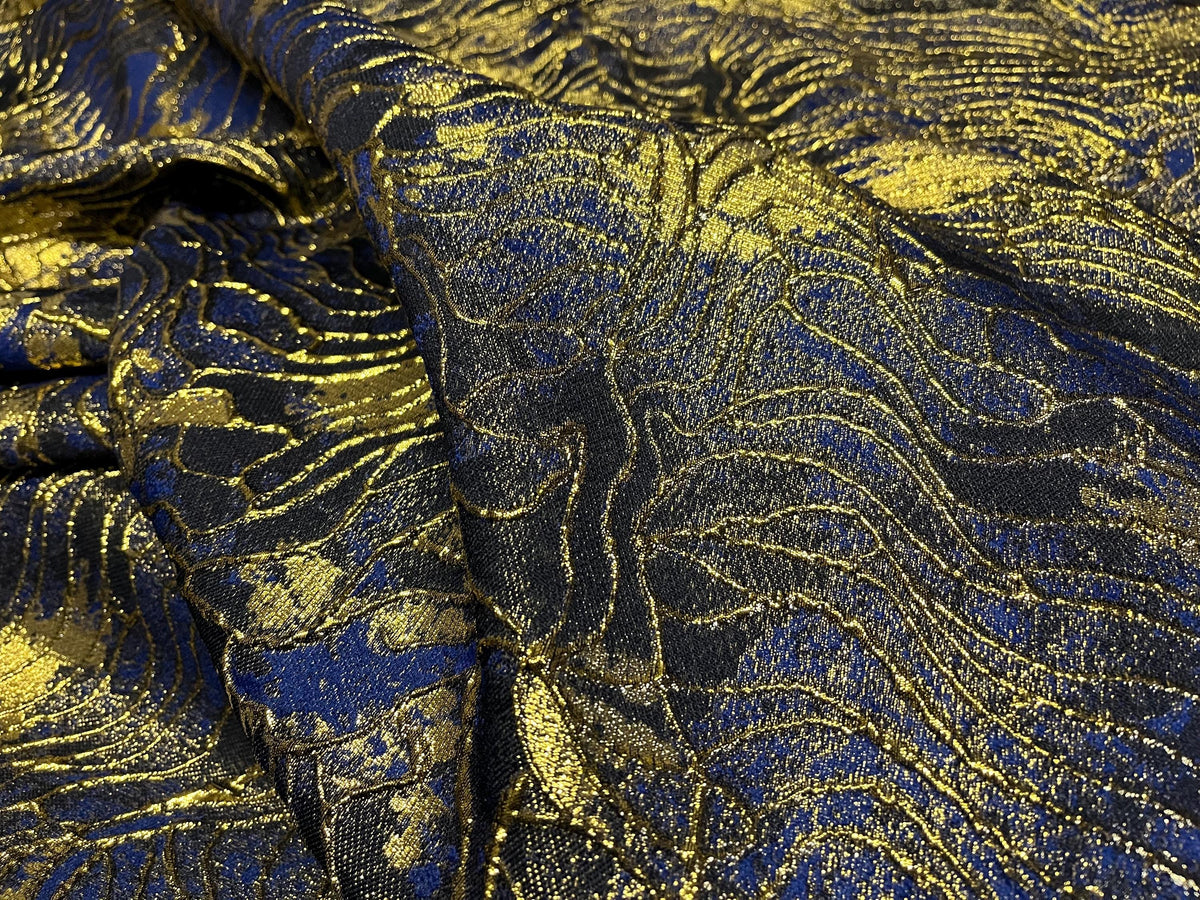 NEW High Class Brocade Cloque Lurex Fabric