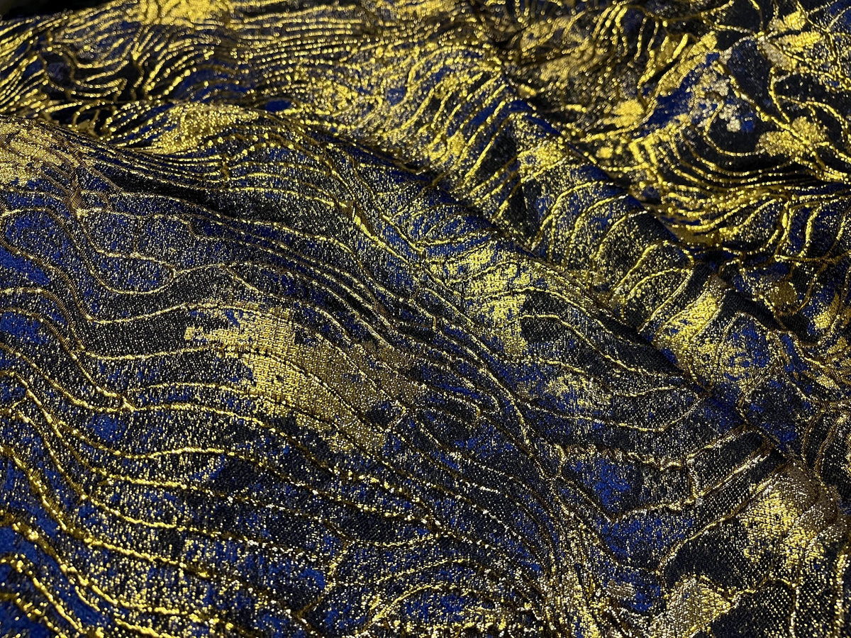 NEW High Class Brocade Cloque Lurex Fabric