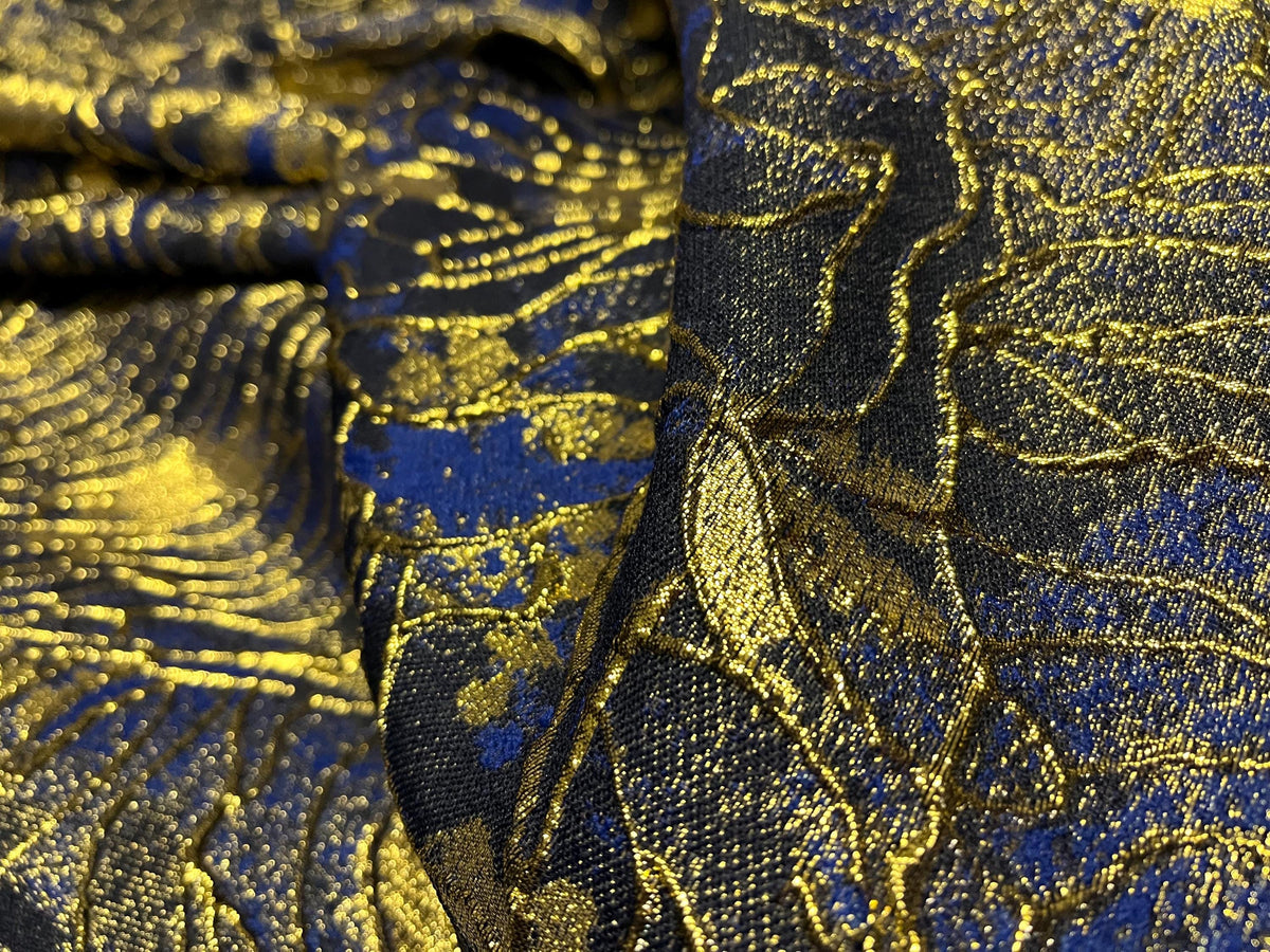 NEW High Class Brocade Cloque Lurex Fabric