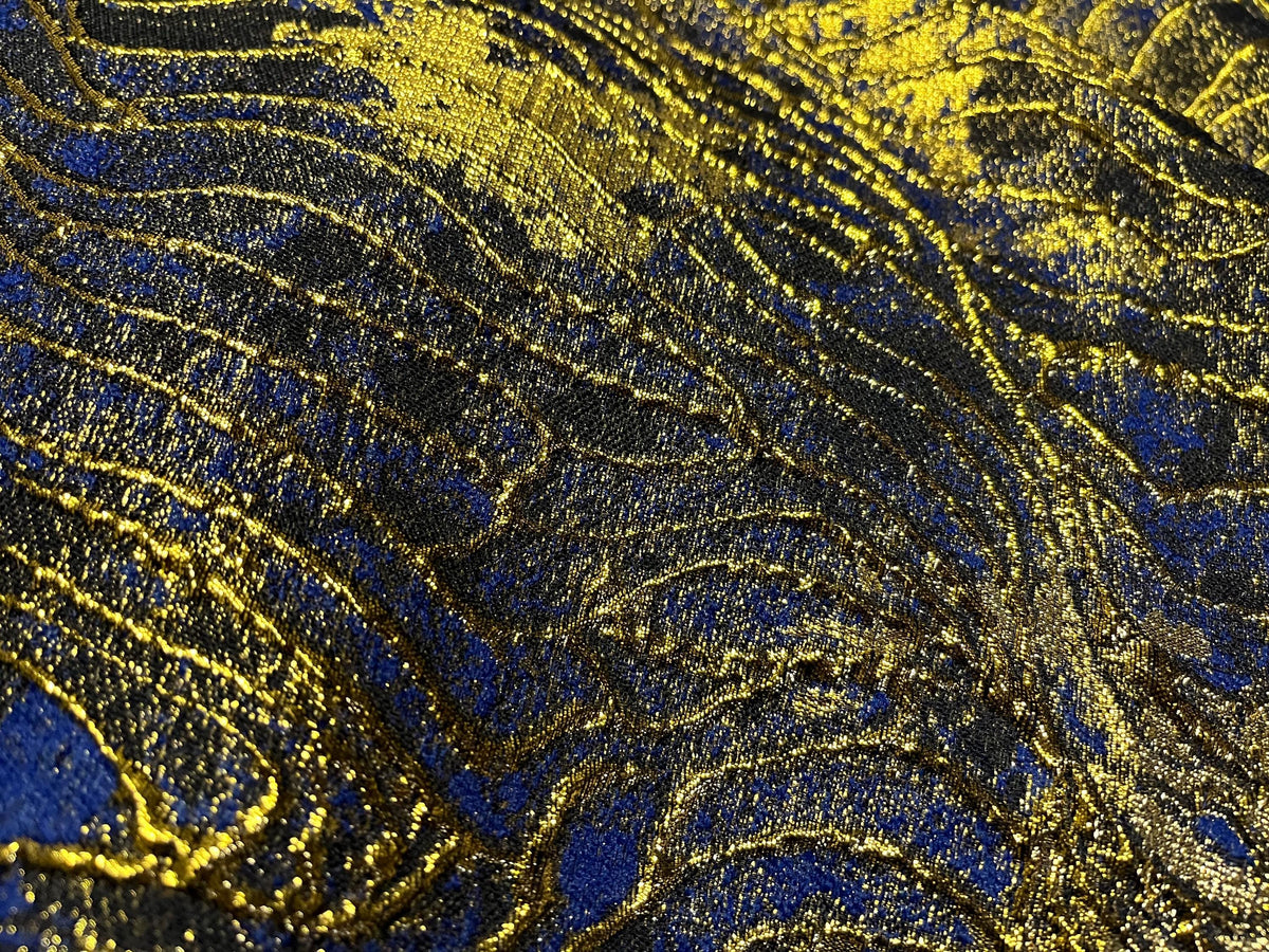 NEW High Class Brocade Cloque Lurex Fabric