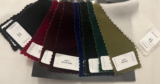NEW High Class Cupro Velvet Fabric (See Description)
