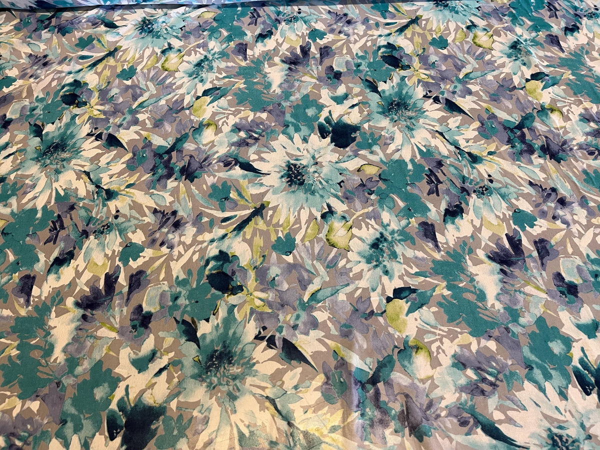 NEW High Class Chiffon Floral Print Fabric