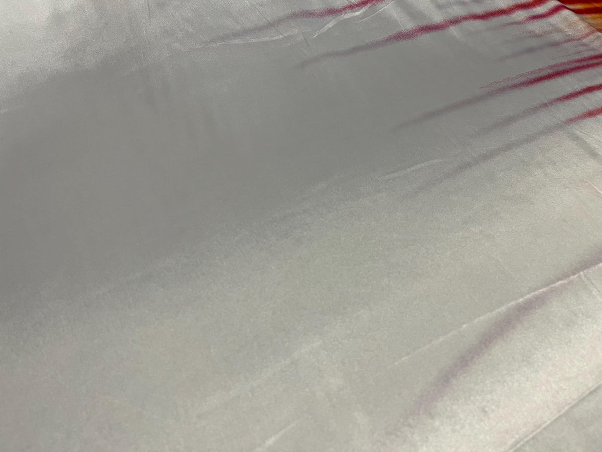 NEW High Class Silky Satin illuminate Print Fabric