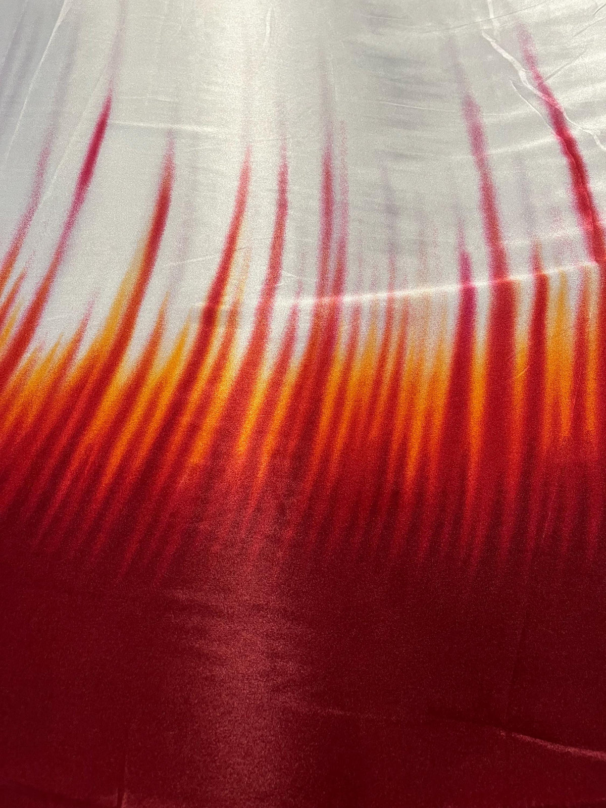 NEW High Class Silky Satin illuminate Print Fabric