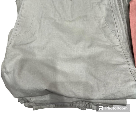 NEW High Class All Year Round Linen Cotton Women's Tapered Trousers Summer / Winter